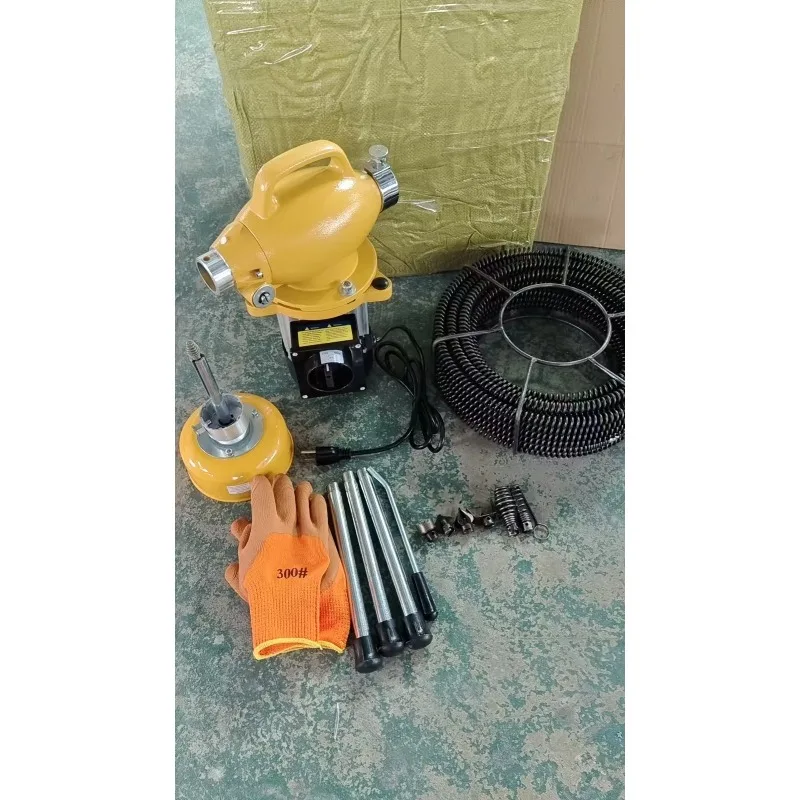 GQ-80 ثعبان كهربائي 20-200 مللي متر استنزاف نظافة الأنابيب آلة التنظيف الكهربائية ثعبان استنزاف الأنظف أدوات كهربائية المهنية