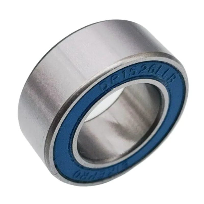 1PCS ABEC-3 Grade Dual-Row Ball Bearing for Bicycle Hub, DR1526-LLB (15x26x10mm), High Precision & Smooth Rotation