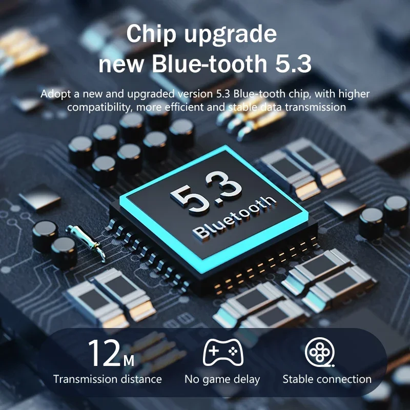 EARDECO-Headset Bluetooth sem fio portátil, redução de ruído, único gancho, esportes, corrida, negócios, jogo