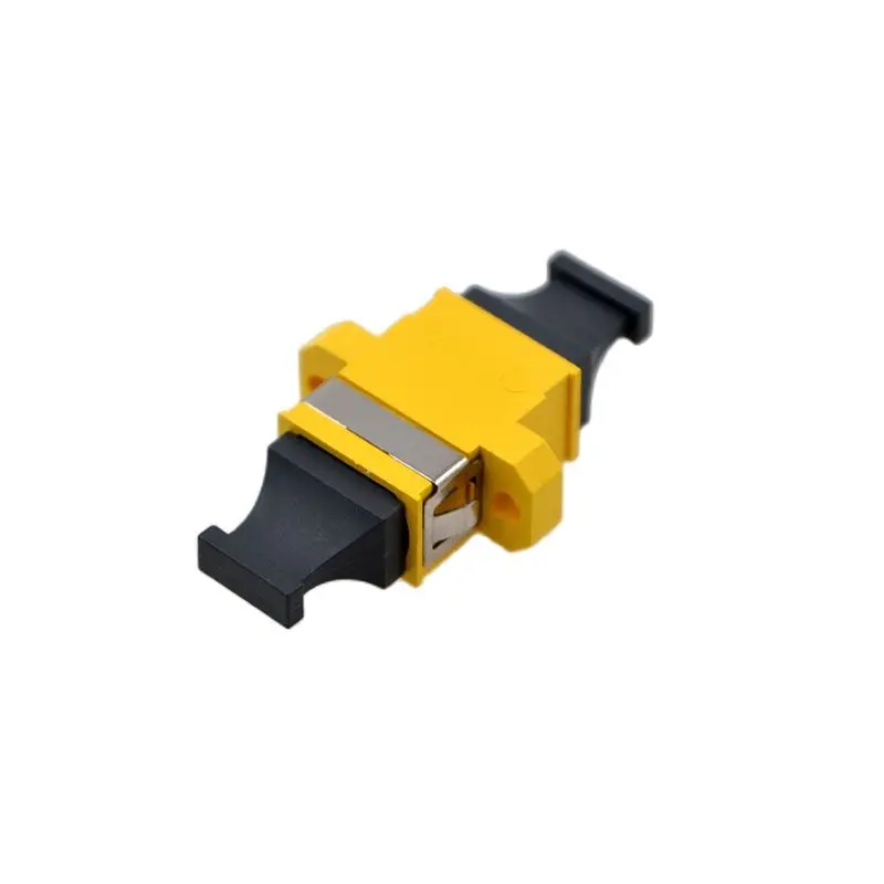 10 PCS MPO Fiber Optic Adapter Connector MTP Optic Fiber  Flange UP-DOWN Blue OM3 10 Gigabit  Coupler Factory wholesale