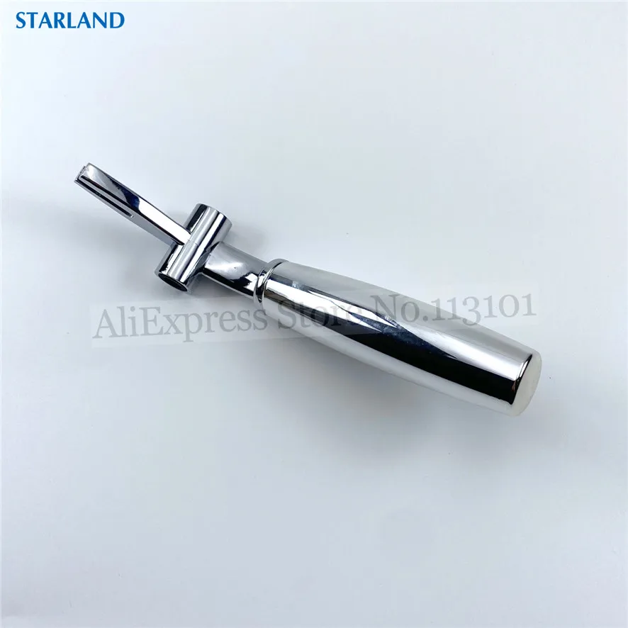 مقبض معدني رافعة قطع الغيار ، فضي اللون مقبض المناسب من MK BJ لينة تخدم آلات الآيس كريم ، 1