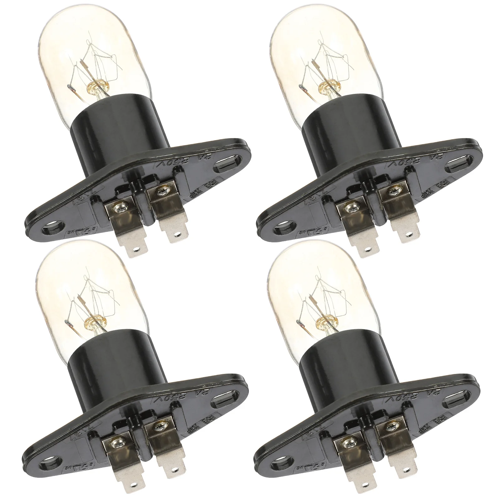 4 قطعة لمبة الميكروويف عالية الطاقة 240 فولت 25 واط توفير استبدال مصباح لفرن الميكروويف الثلاجة LED ضوء لمبة #5