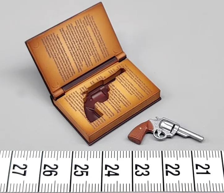 HASUKI PA009 1/12 Scale Bible Revolver Model for 6'' Nun