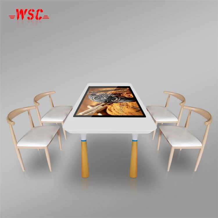 TableSmart Android Multi-Touch Interactive Capacitive Digital Marketing SmartTouch Screen CoffeeTable