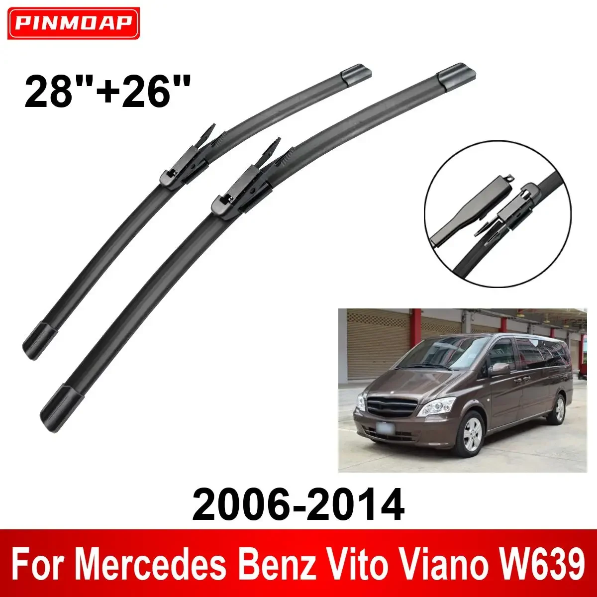 Car Wiper for Mercedes Benz Vito Viano W639 2006-2014 28