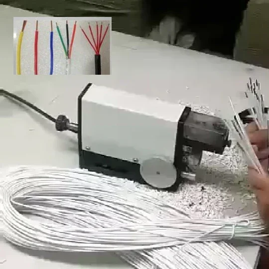 

Pneumatic Wire Cable Stripping Machine Wire Stripper for Stripping Discrete Wires and Small Multi-conductor Cables 0.03 –2.08mm²