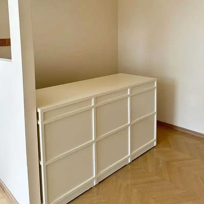 AAClothing Shop Milk White Line Checkout Page Shop Small Dessert Milk Tea Shop Paint Front Desk