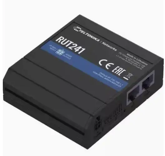 

RUT241 RUT241010000 4G/3G/2G/LTE CAT4, одна SIM-карта, Wi-Fi