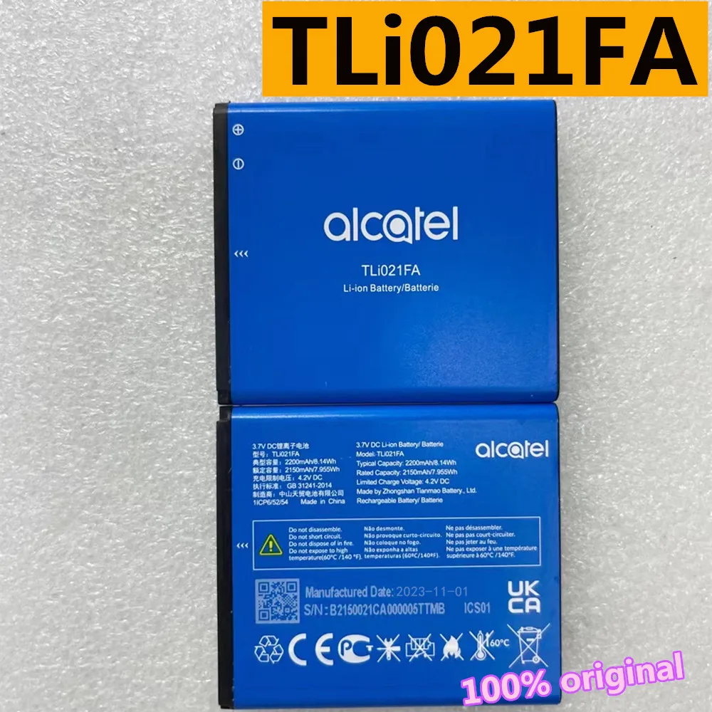 Original New 2150mAh TLi021F7 TLi021FA Phone Battery For Alcatel LinkZone MW70VK 4GEE EE71 EE70 EE70VB EE Mini 2