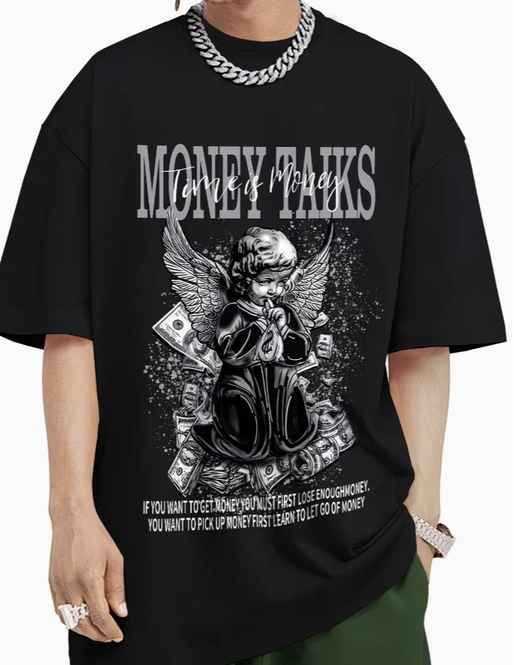 Men'S Regular T-Shirt Fit Short-Sleeve Round Neck T-Shirt
