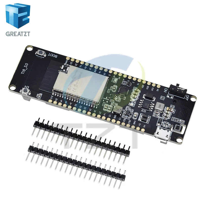 GREATZT TTGO T-Energy ESP32 8MByte PSRAM WiFi & Bluetooth Module 18650 Battery ESP32 Development Board