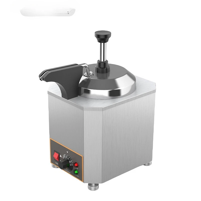 Commercial warm sauce pump sauce insulation machine, stainless steel chocolate jam thermostat machine, restaurant salad
