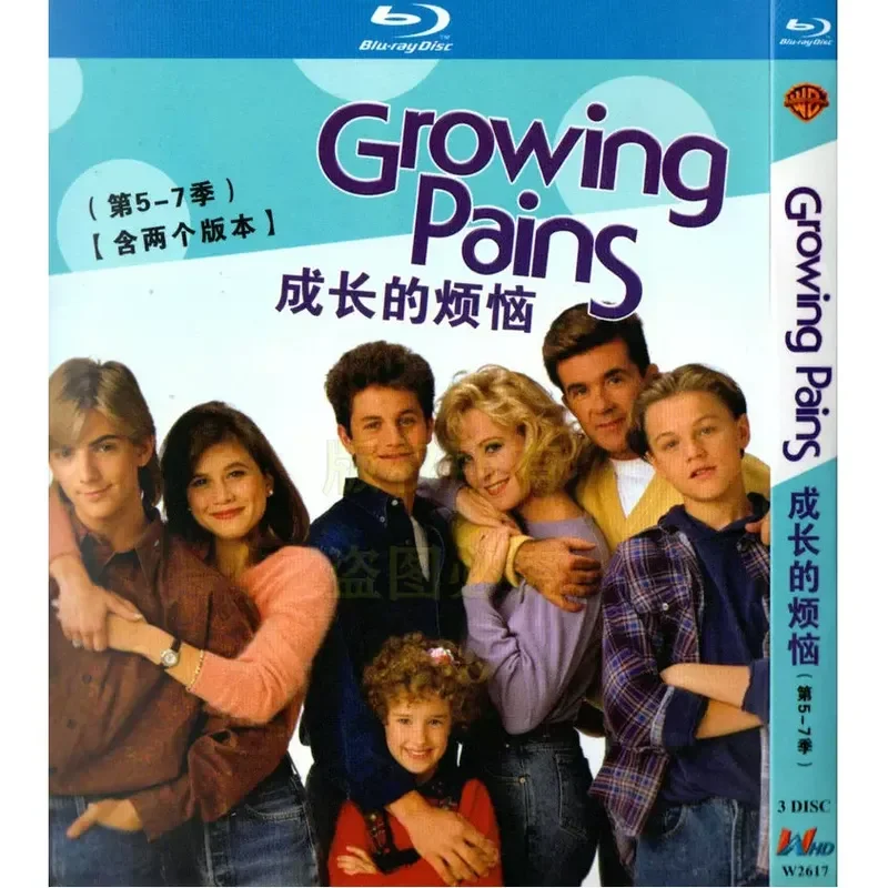 American Family Comedy TV Series Growing Pains Season 1-7 BD Blu-ray High Definition 7 Discs