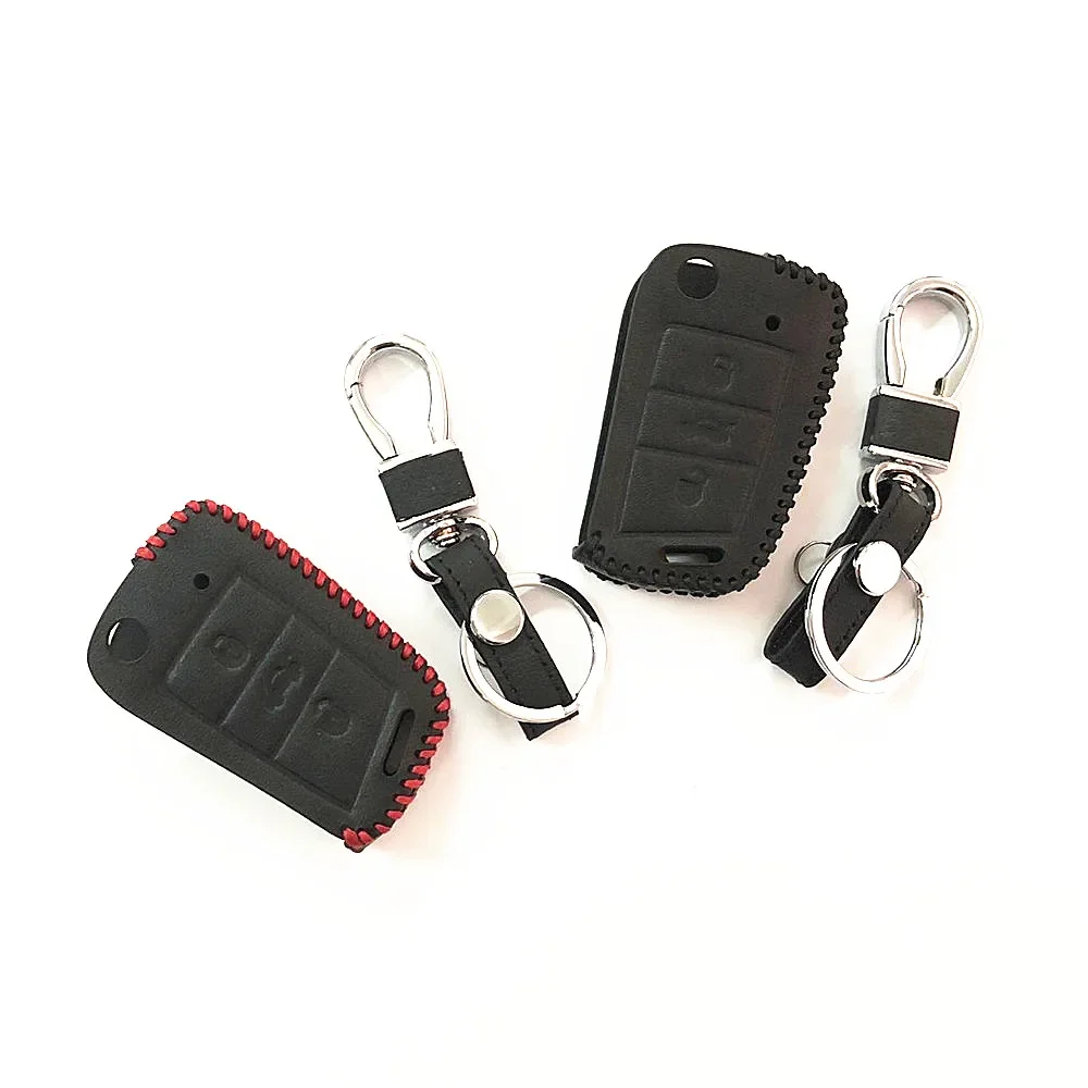 Car Key Case Cover For Phaeton Phideon Variant Touran Beetle T-Cross T-Roc Atlas Amarok Tarok MOIA CARAVELLE MULTIVAN