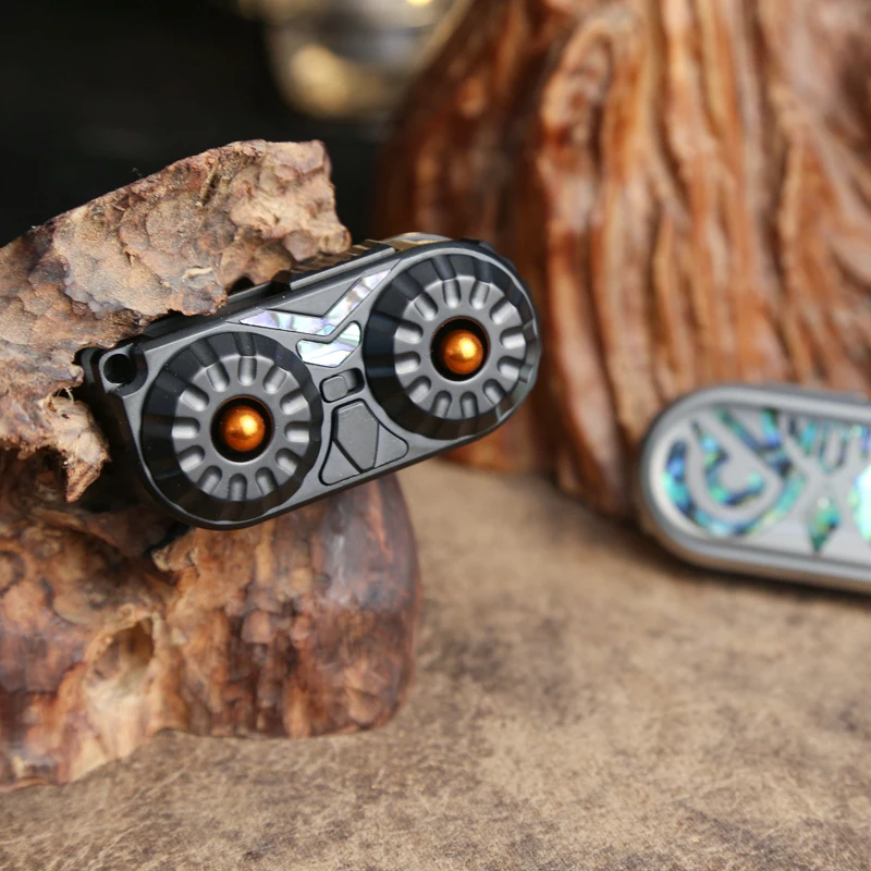 Owl EDC Magnetic Push Slider Stainless Steel Fidget Slider Toy Mechanical Slider 3IN1 Anxiety Anti Stress Sensory Toy Gifts - view 4