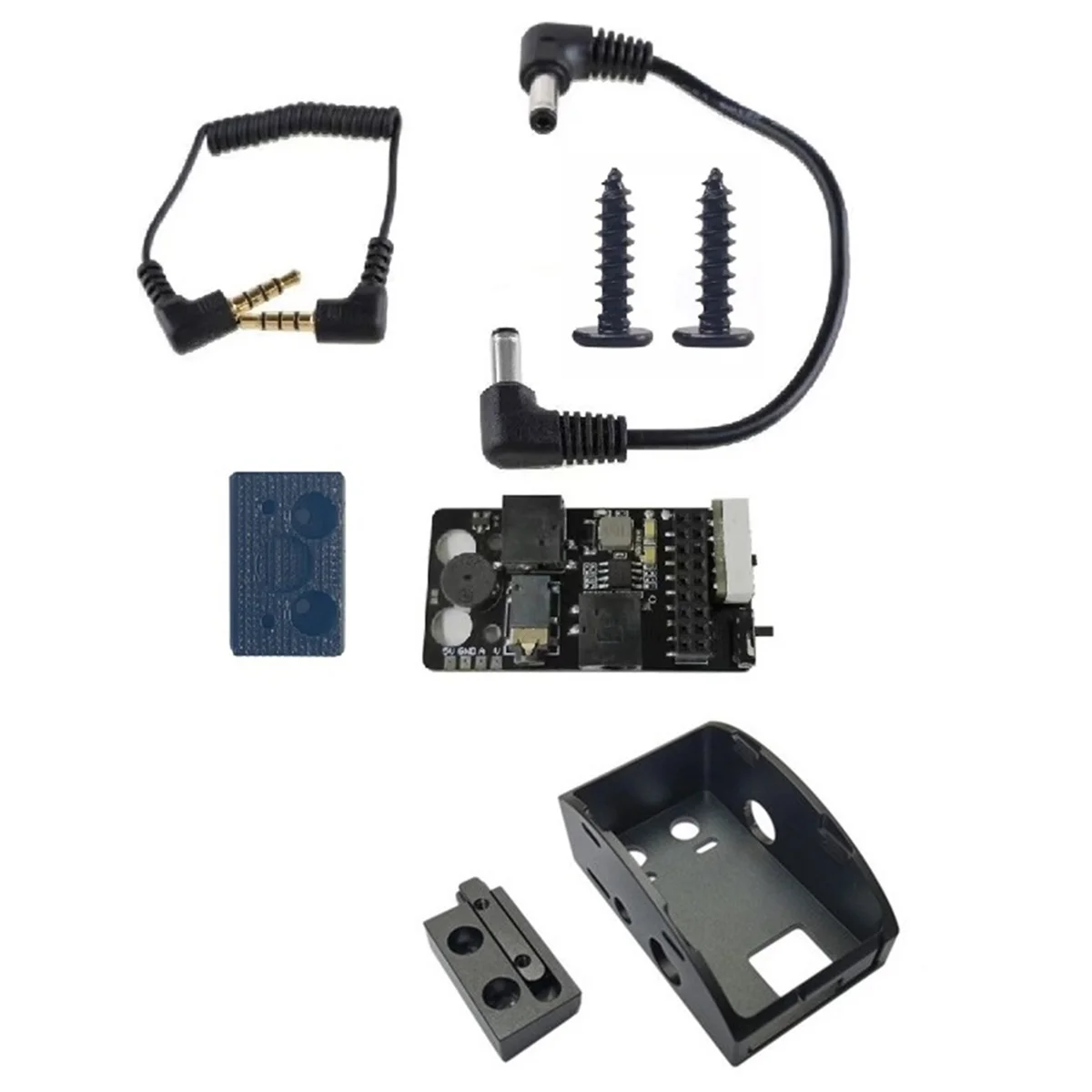 Para gafas DJI FPV V2 vuelo analógico externo 5,8G RX PORT 3,0 Kit de módulo receptor para gafas de vuelo ligeras 5V 3A