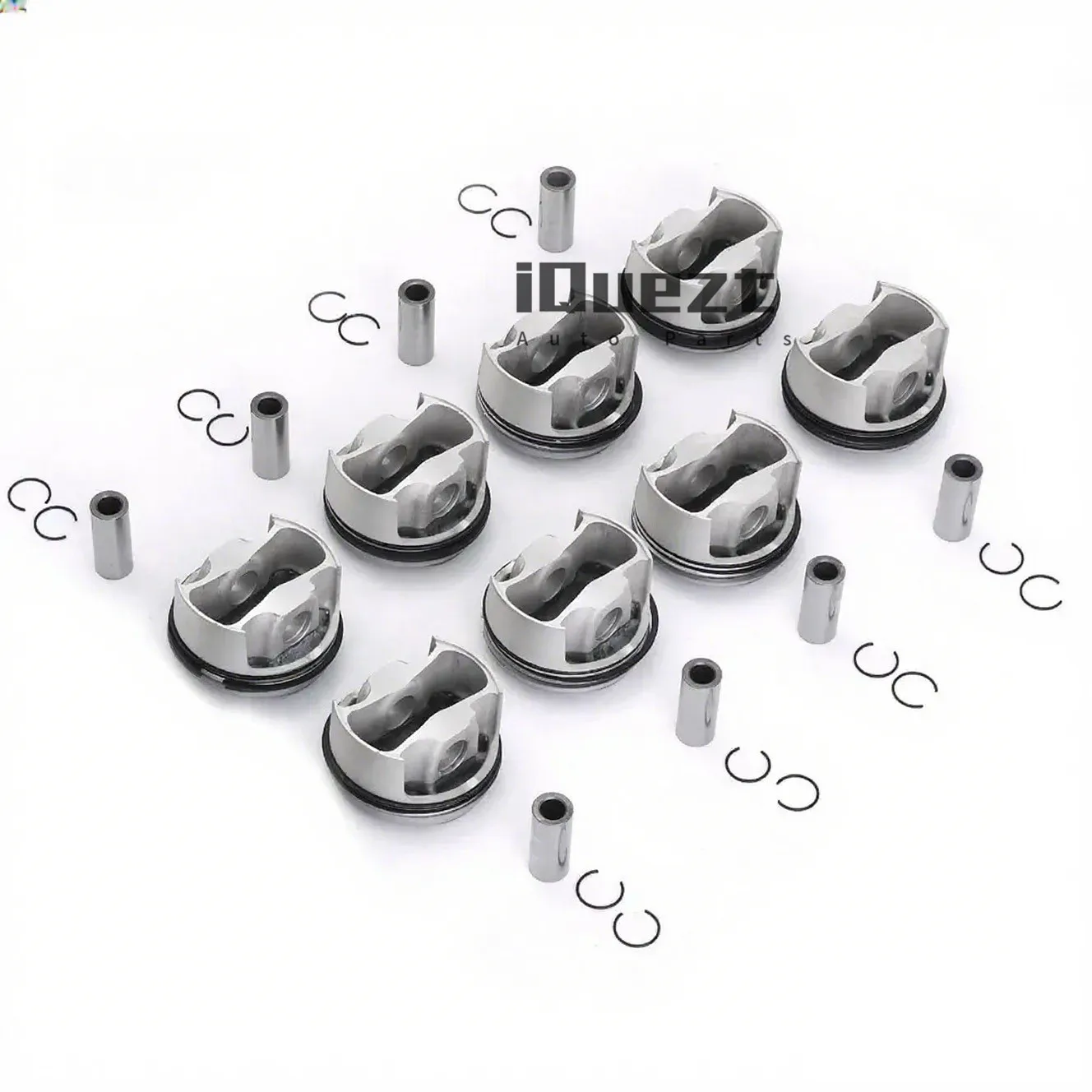 8pcs Pistons & Rings Set 079107065CS Forged STD Φ84.5mm for Audi RS4 RS5 B8 8K 4.2 FSI CFSA