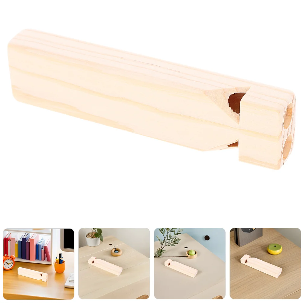 

3pcs Orff Musical Instrument Wooden Train Whistle For Kids Diy Painted Music Instruments Toddler Party Favors Carnival Prize