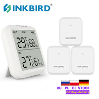 INKBIRD ITH 20R Wireless Digital Thermometer and Humidity Monitor Indoor Outdoor Temperature Gauge Humidity Meter Room Garage