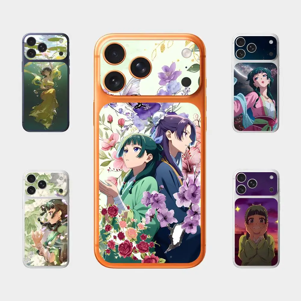 

Anime MaoMao For Iphone 17 Pro Max Back Protective Decorative Sticker Back Cover