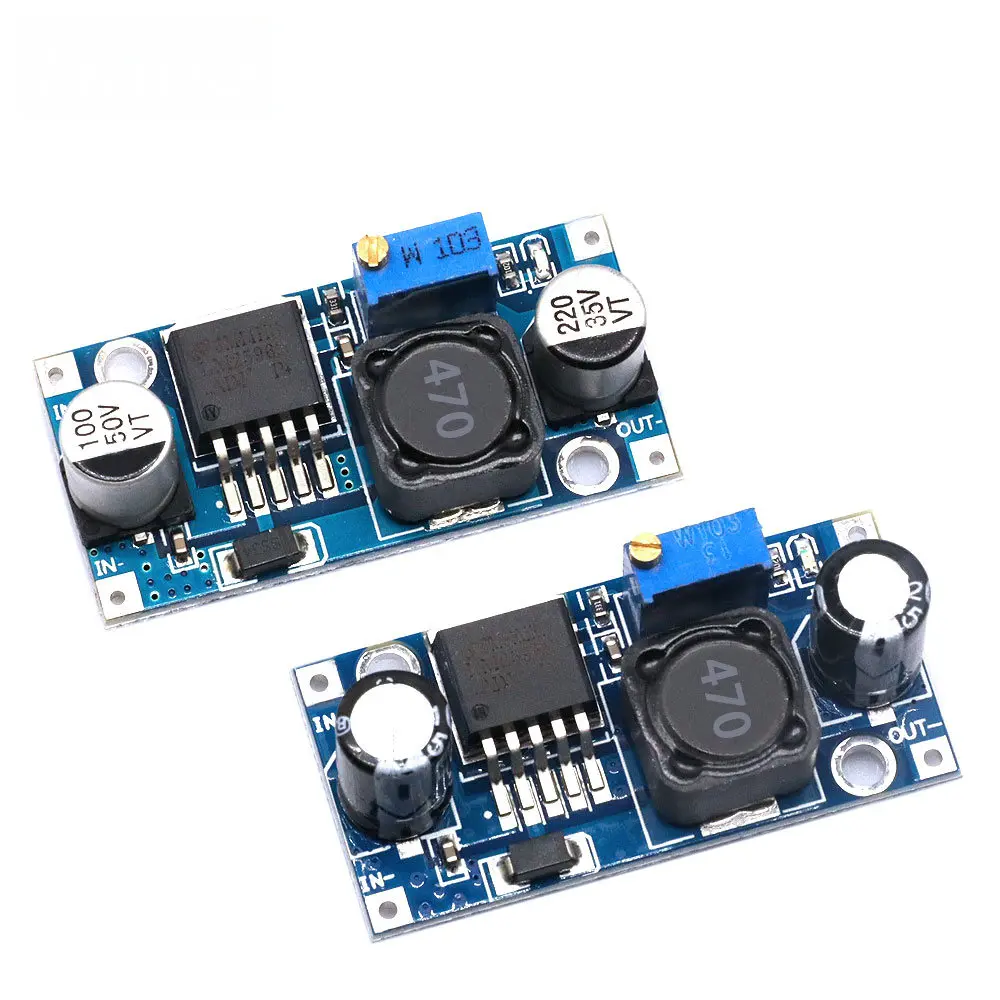 LM2596S-ADJ 3-40V DC-DC adjustable step-down Voltage regulator power supply MODULE BOARD 3A Buck Converter LM2596s LM2596