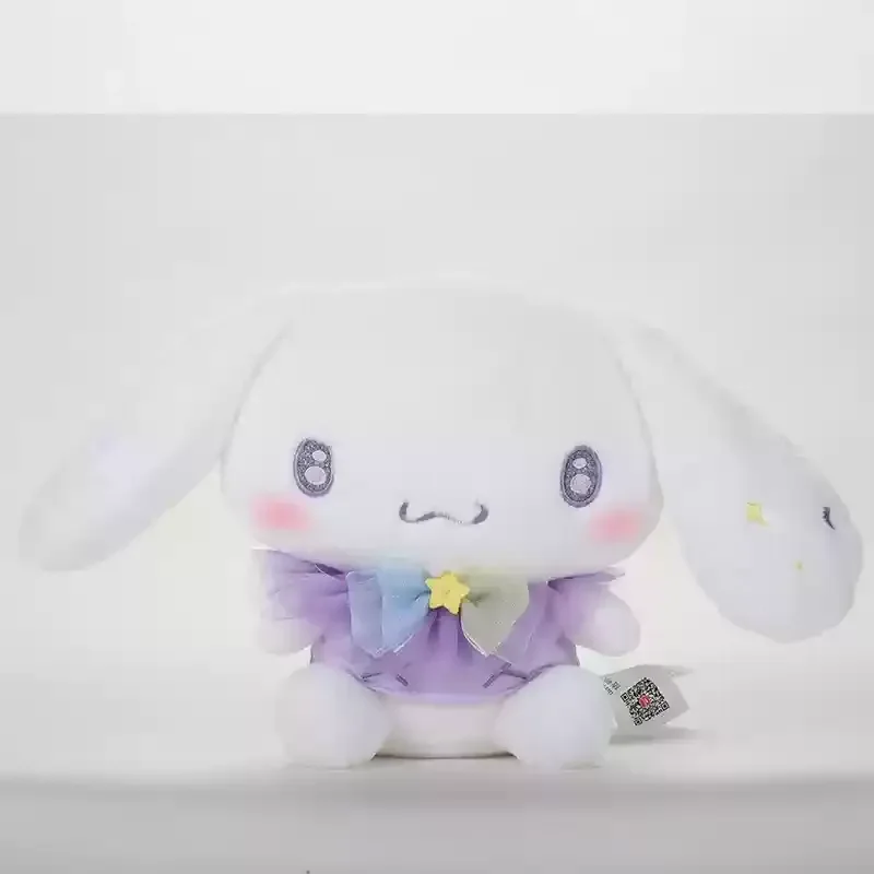 Sanrio autêntica família brilhante arco série kuromi pochacco hellokitty boneca de pelúcia kawaii melodia boneca de pelúcia brinquedo menina presente aniversário