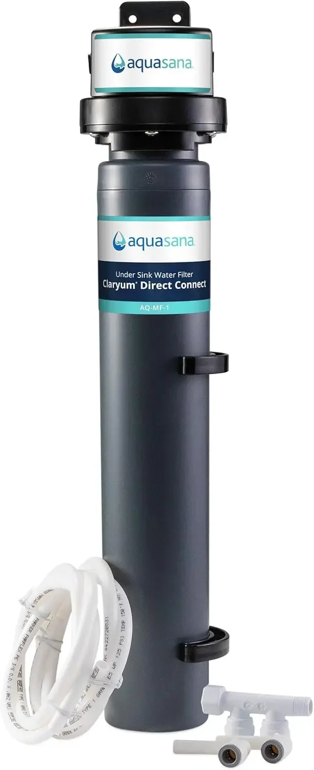 Under Sink Water Filter - Reduces 99% of 78 Contaminants Including Chlorine & Lead from Tap Water