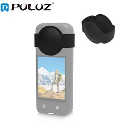 PULUZ Dustproof Case For Insta360 X3 Silicone Protective Lens Cover Soft Lens Cap For Insta360 Panoramic Camera Accessories