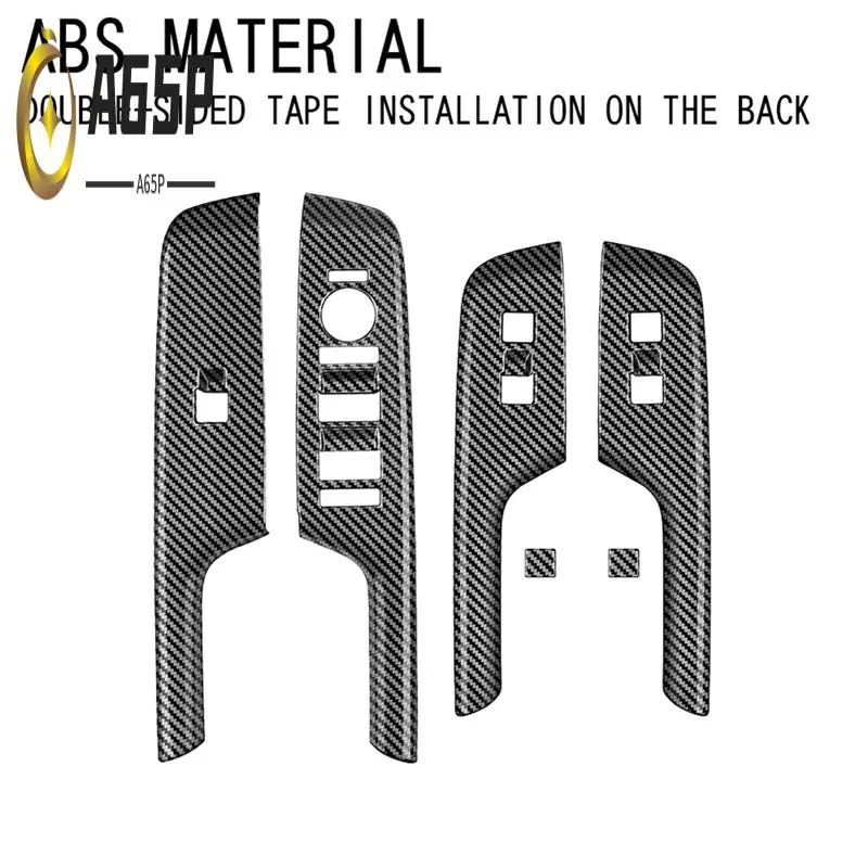 

A65P-Car Door Armrest Cover Panel For Hyundai KONA 2024+ Window Glass Lift Switch Button Trim Frame