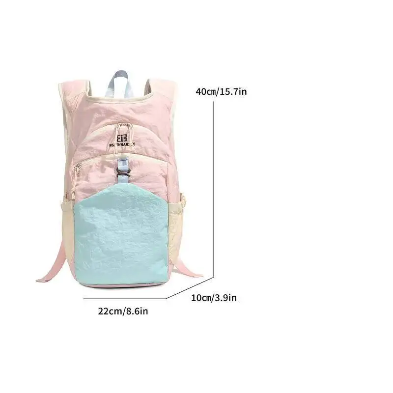 New  Waterproof Nylon Multiple Pockets Buckle Adjustment Breathable Straps for Daily Commute Travel Casual  Commute Travel