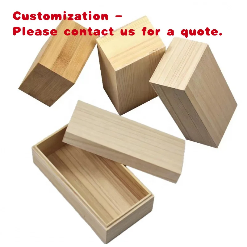 

custom.Wooden Storage Packing Box Natural Wood Box Custom With