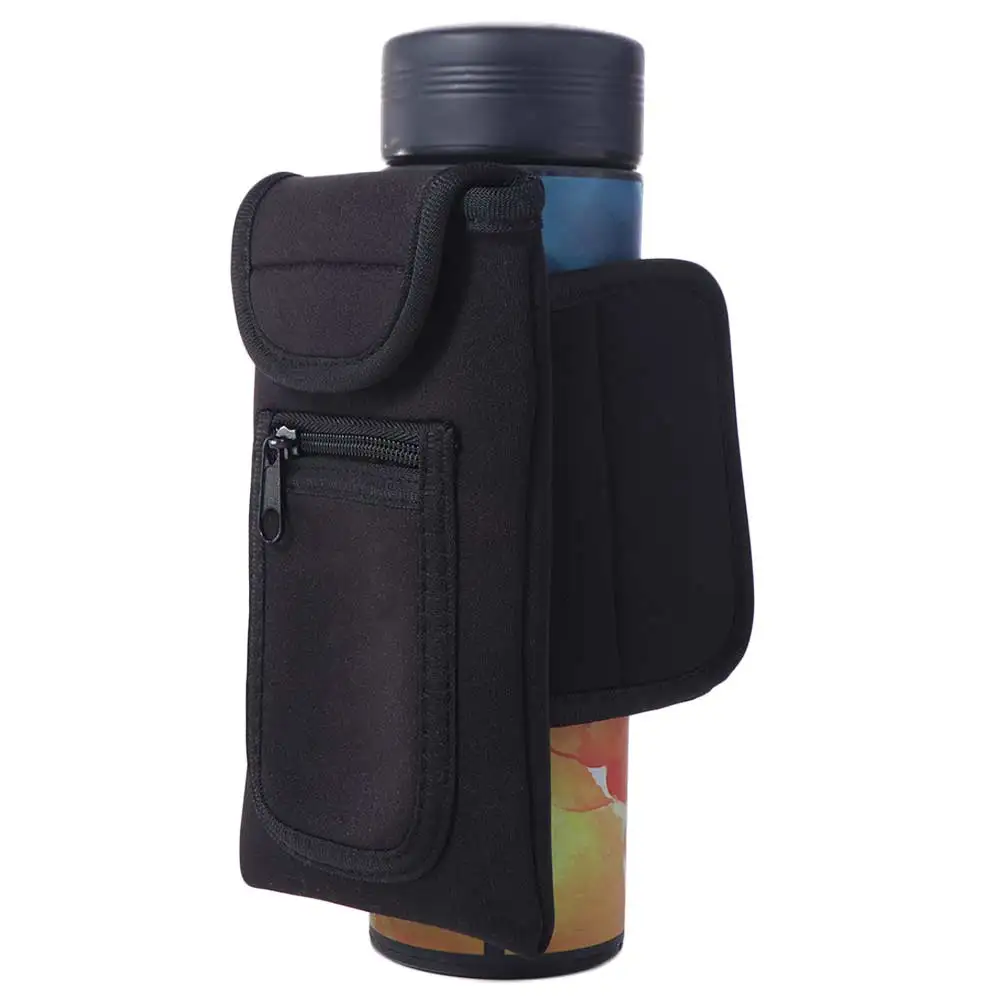 

Magnetic Water Bottle Sling Bag Adjustable Large Capacity Gym Bottle Bag Convenience Portable Sports Water Bottle Bag Fitness