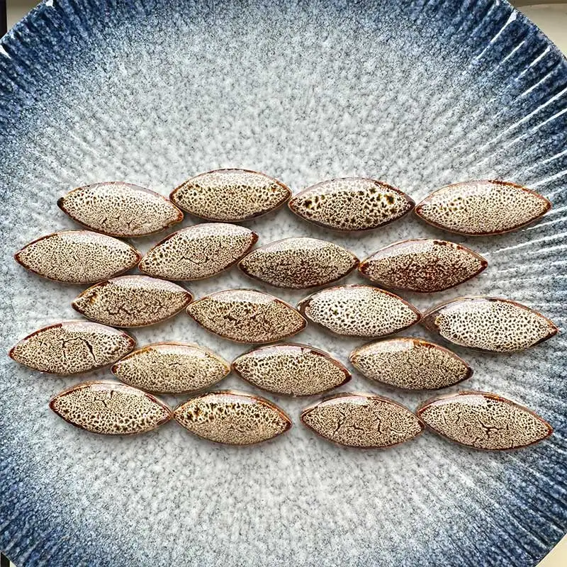 100 جرام متعدد الألوان غير النظامية بلاط الموزاييك السيراميك DIY بها بنفسك صنع الحجارة لهواية الحرف الفنون الجدار الديكور البتلة آرتي البيضاوي 17