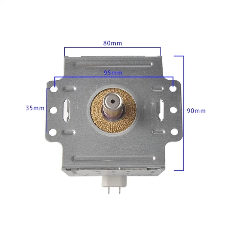 Microwave oven magnetron M24FB-610A disassembly microwave head accessories horizontal installation 610 magnetron