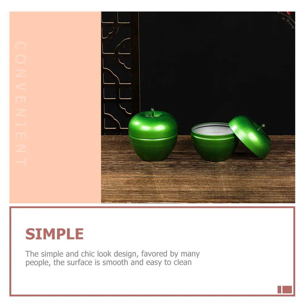 

4pcs Storage Can Tinplate Loose Tea Container With Lid, Household Sealed Jar, Multi-Function Storage Canister, Kitchen Tea