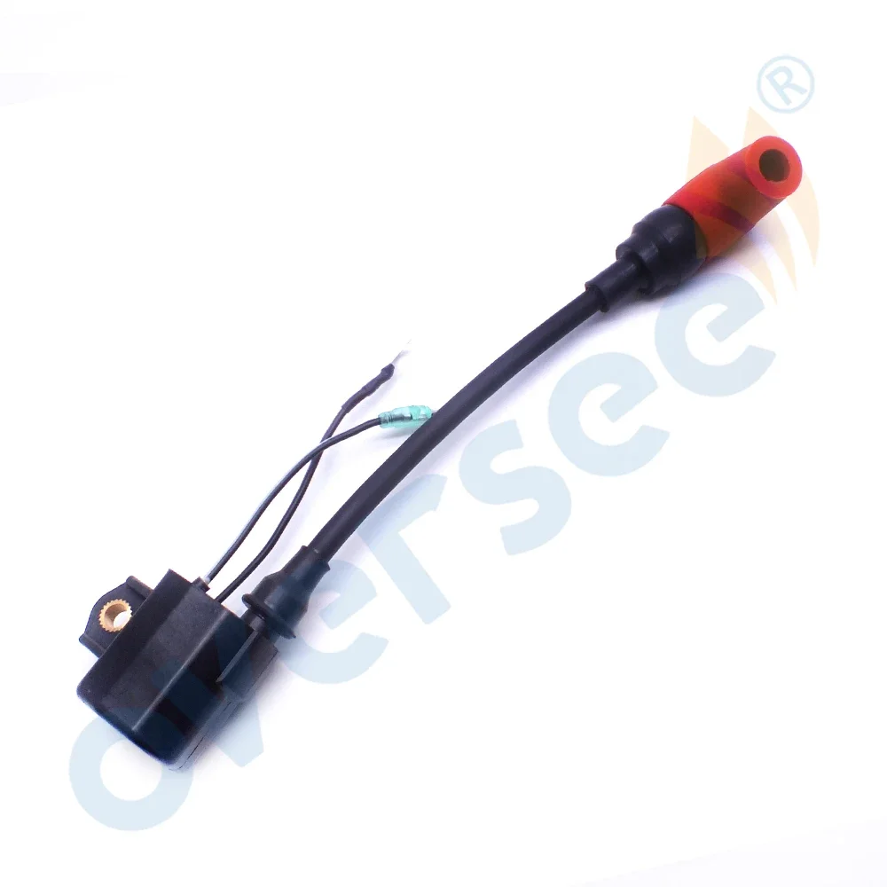 

6R3-85570 Ignition Coil with cap Assy for Yamaha Outboard Motor 150 175 200 225HP 6R3-85570-00 6R3-85570-01