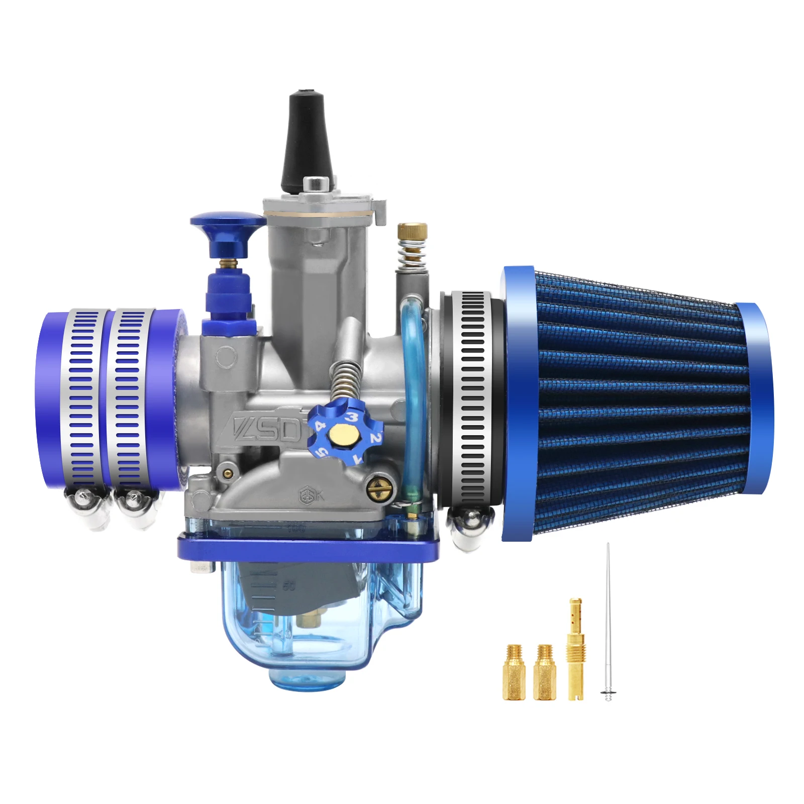 Alconstar PWK Carburetor 28 30 32 34mm Motorcycle Racing Carburetor set With Power Jet For Yamaha Mikuni Maikuni ATV Dirt Bike