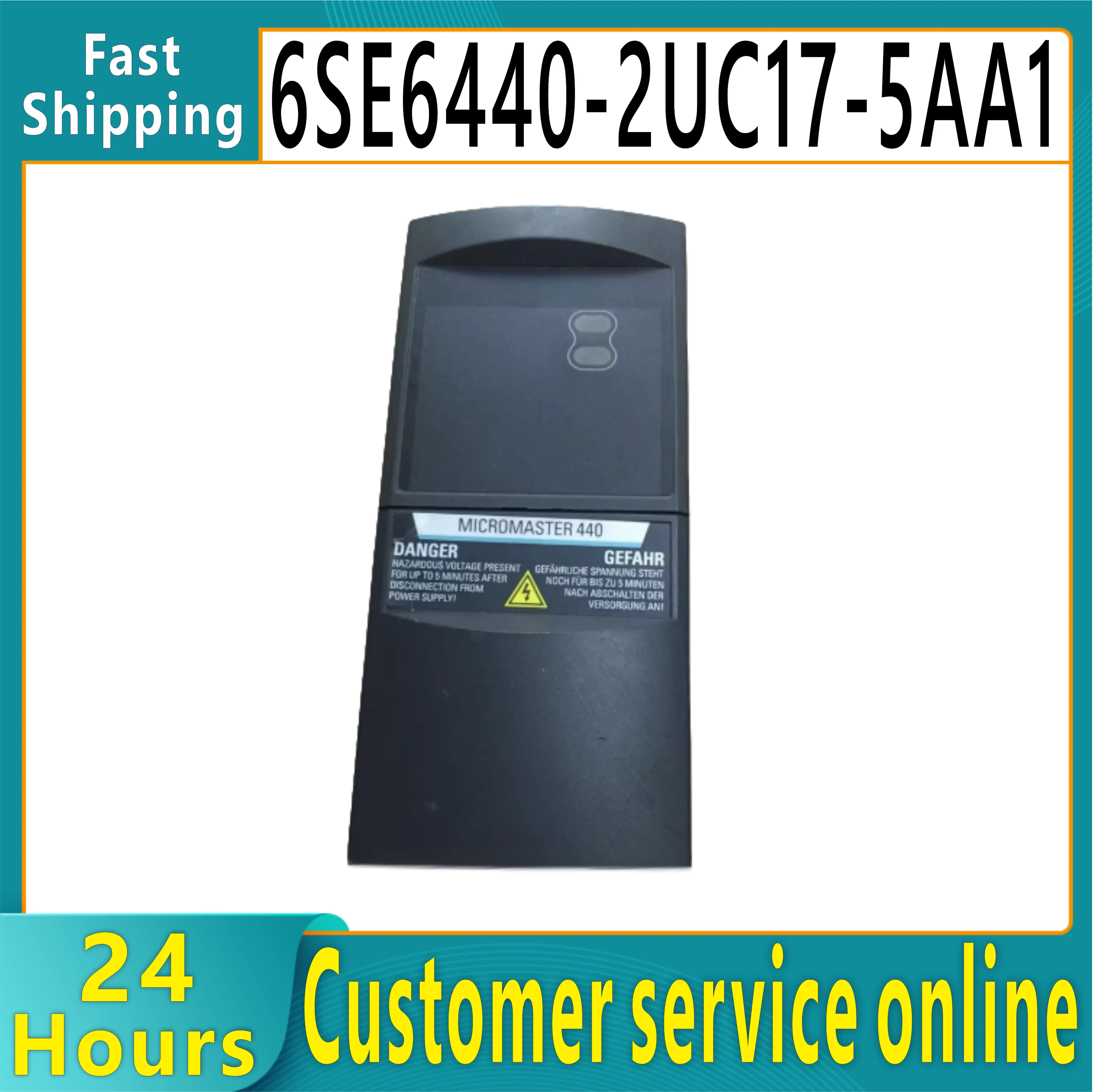 

Новый оригинальный инвертор 6SE6440-2UC17-5AA1