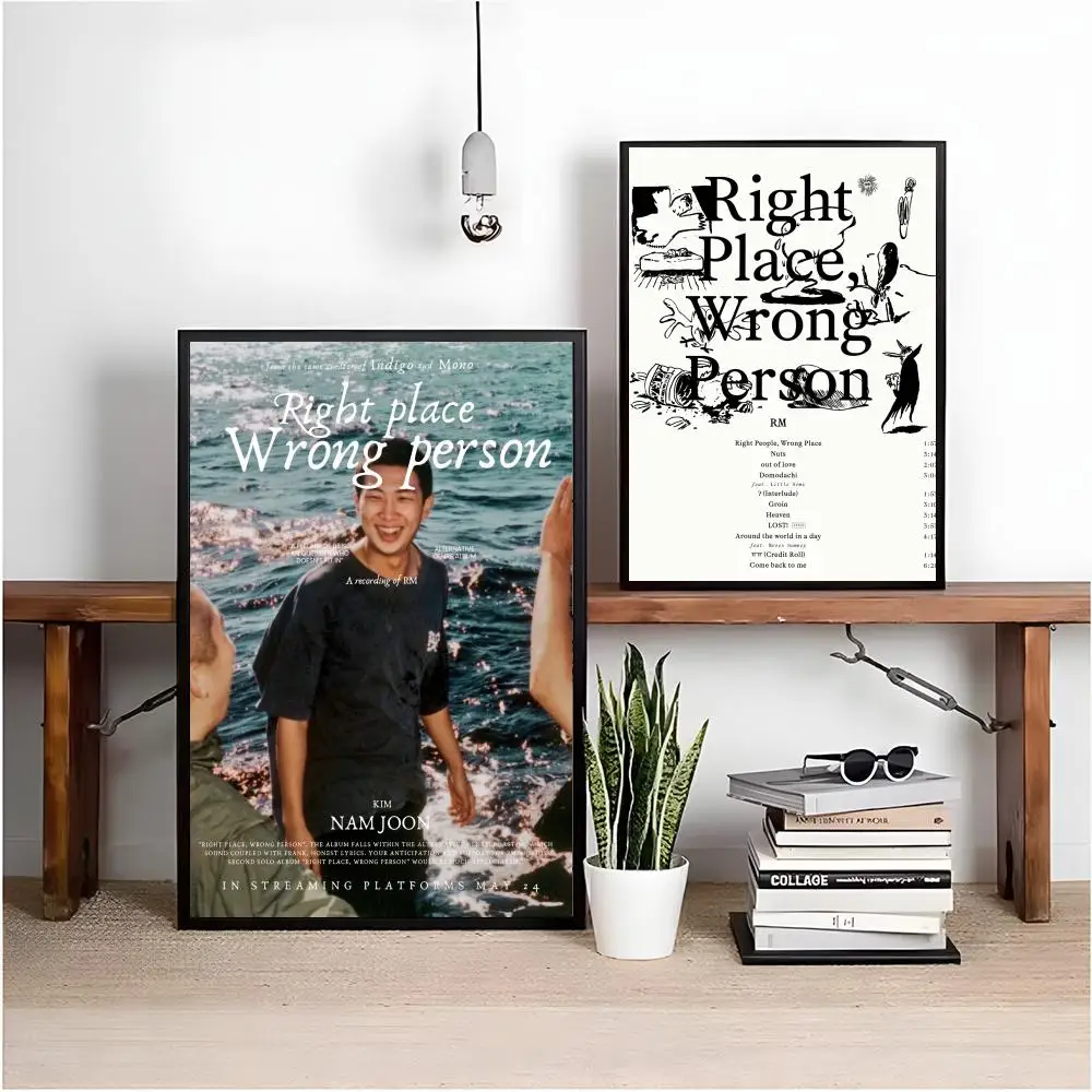 لوحة سينجر RM RPWP للخط عالي الدقة مقاومة للماء من القماش ملصق فني: ديكور جدران جمالي للمنزل والبار والمزيد #3