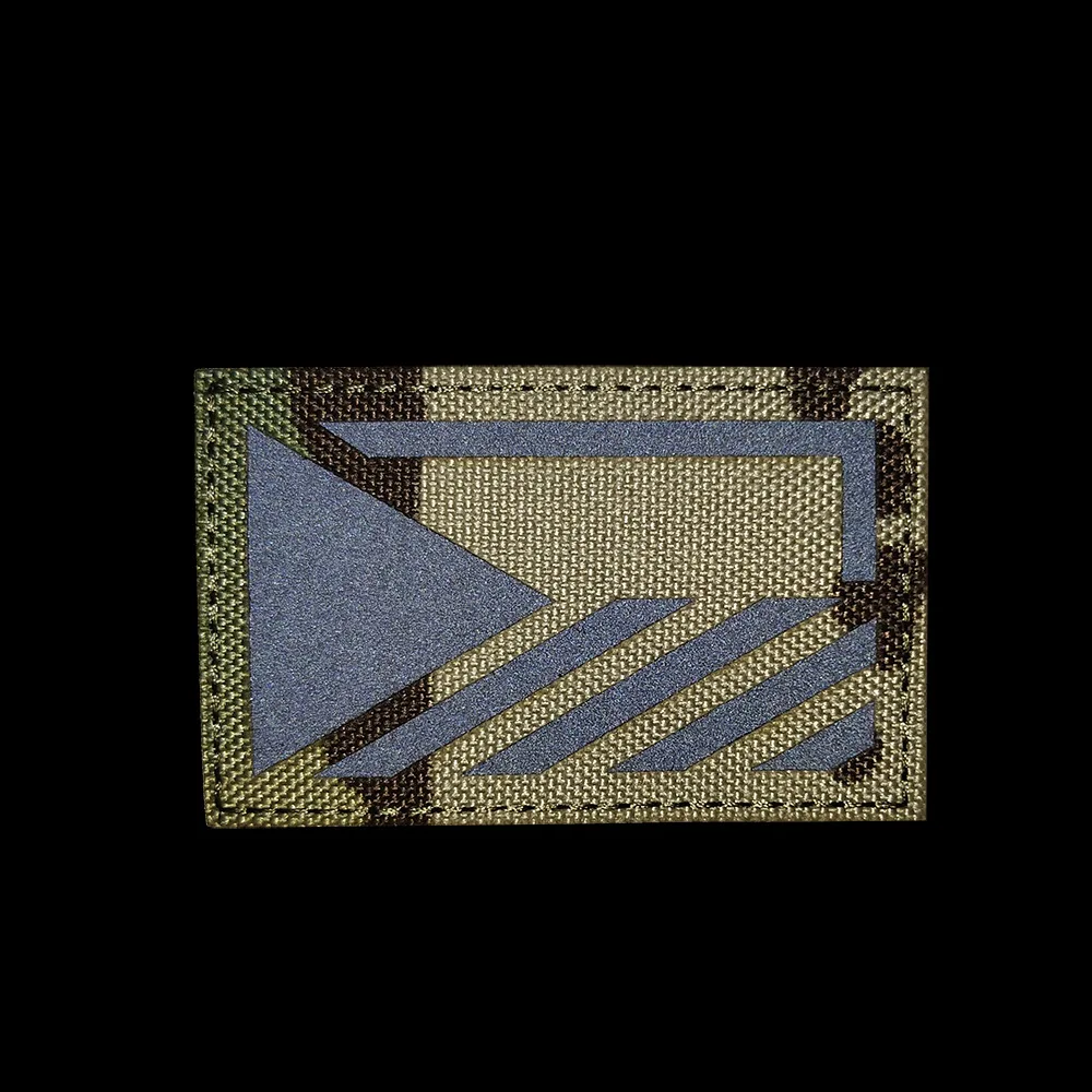 Parche reflectante banderas Checa Austria Rumanía – Brazalete militar - imagen 2