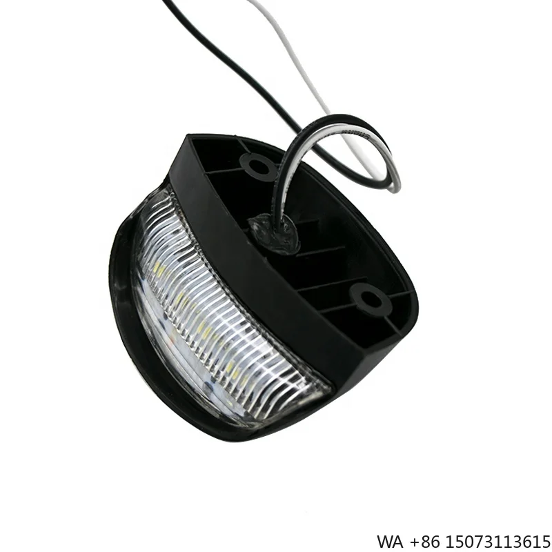 

OEM 10-30В задний фонарь для прицепа, боковой фонарь для грузовика, 4 светодиода, водонепроницаемый, 4 светодиодных фонаря для освещения номерного знака