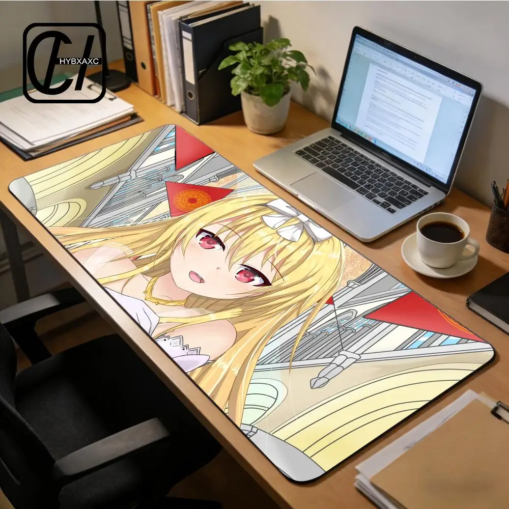 Animei Arifureta Mouse Pad Large Keyboard Mouse Desk Pad Non-Slip Rubber Gaming Mouse Pad Laptop Mouse Carpet