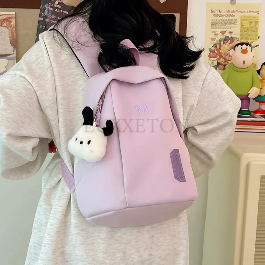 

2024 new Small Women Backpack Girls School Backpack Waterproof Nylon Fashion Japanese Casual Young Girl Bag Female Mini