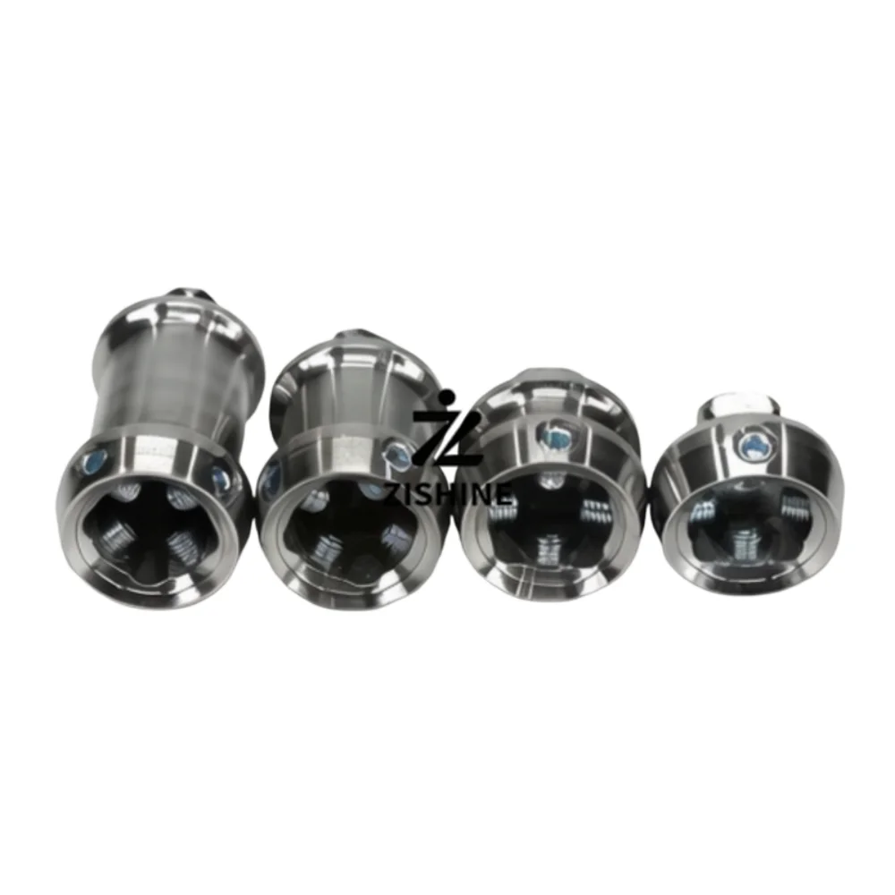Prosthetic Pyramid Bi-directions Tube Adapter 4P28 Stainless Steel Titanium 32 45 60 75mm Double Male Female Receiver Adapter