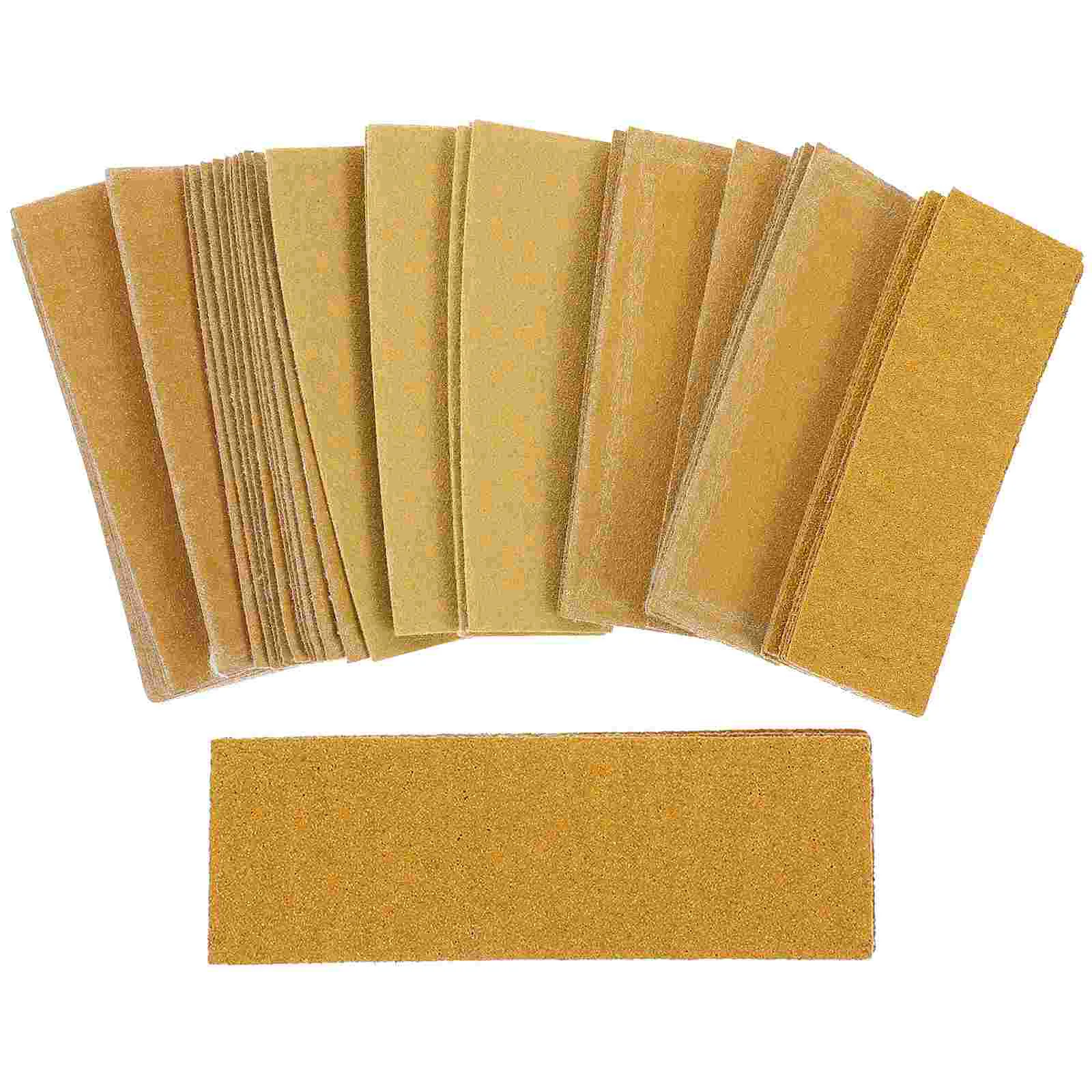 60 Sheets Sandpaper 180 Grit Wet Dry Automotive 120 240 for Wood Small Assorted