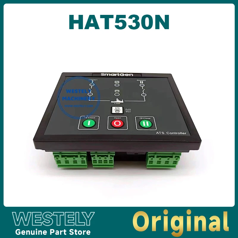 

HAT530N Smartgen Original Generator ATS Control Module HAT 530N Diesel Genset Panel Auto Start Dual Power Transfer Controller