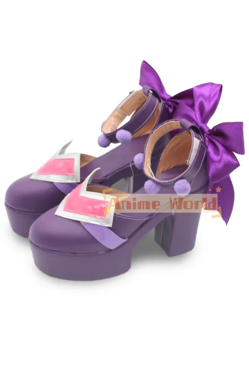 Heartache & Heartthrob Caitlyn Cosplay Shoes Valentine's Day Cosplay Prop Halloween Carnival Boots PU Shoes Custom Made