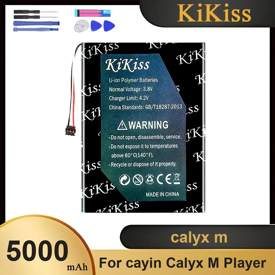

Аккумулятор для мобильного телефона Calyx M, перезаряжаемые батареи для плеера Cayin Calyx M, с инструментами