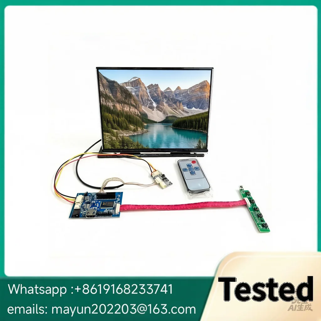 

Original new 10.4-inch LCD screen, model LTD104EDZS, 1024x768 resolution with 4:3 aspect ratio, includes an HD MI LCD controller