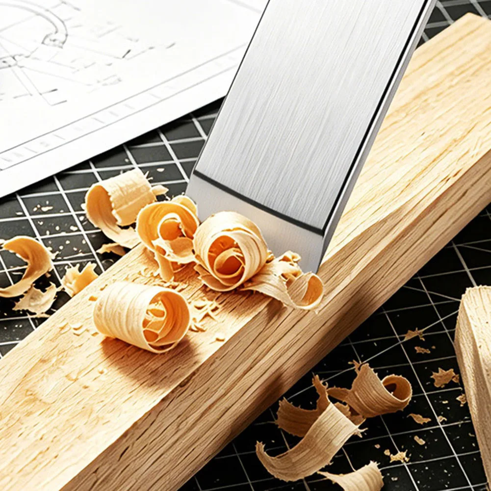 Adjustable For Mini Planer 90mm Aluminum Body for Woodworking Edge Smoothing Chamfering on Gypsum Fiberboard and Veneer Surfaces